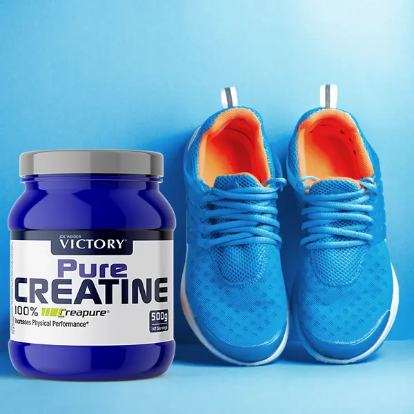 Pure creatine suplemento