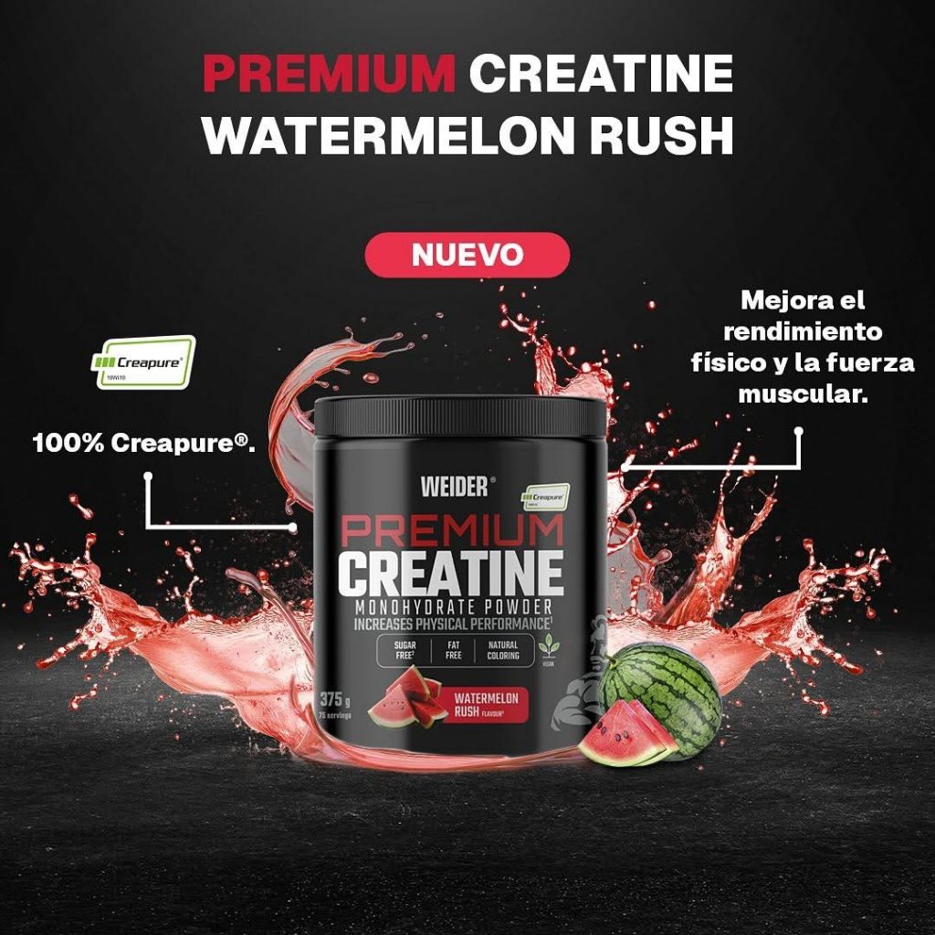 creatina sabor sandía refrescante