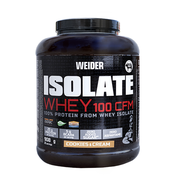 isolate whey cookies and cream