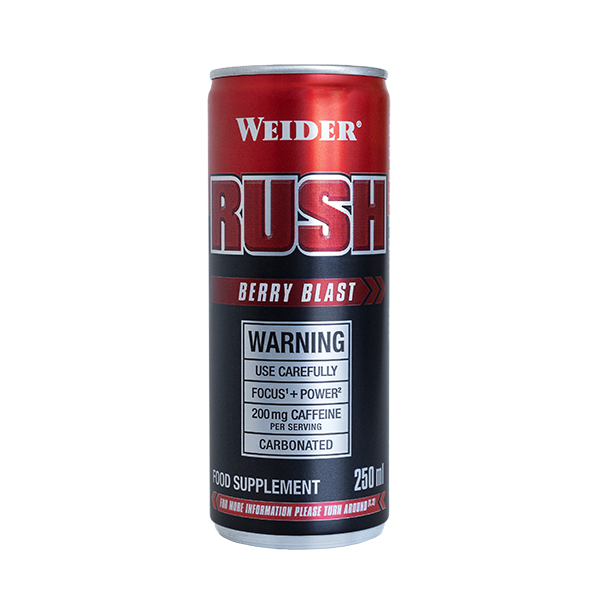 Rush RTD bebida energética weider