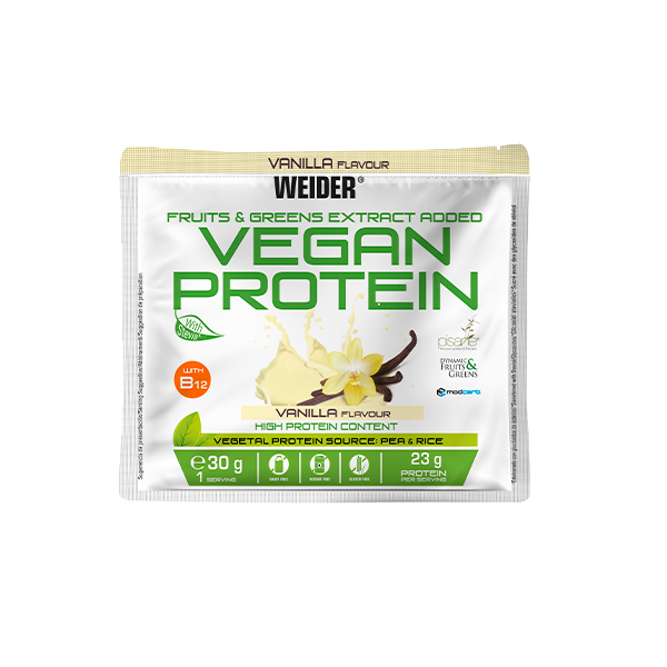 Proteína vegano sabor vainilla 30 gramos