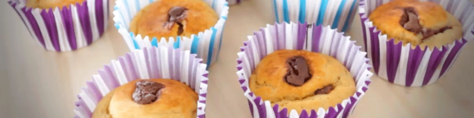 Muffins Proteicos con Chocolate