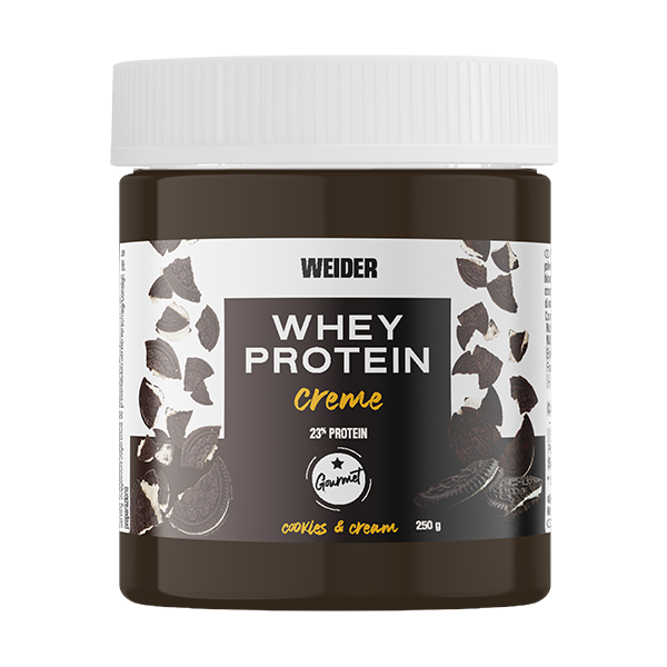 whey protein creme cookies and cream