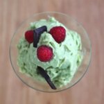 Avocado ice cream.