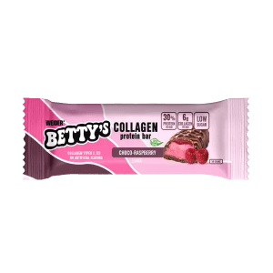 Barrita de proteína y colágeno sabor frambuesa weider
